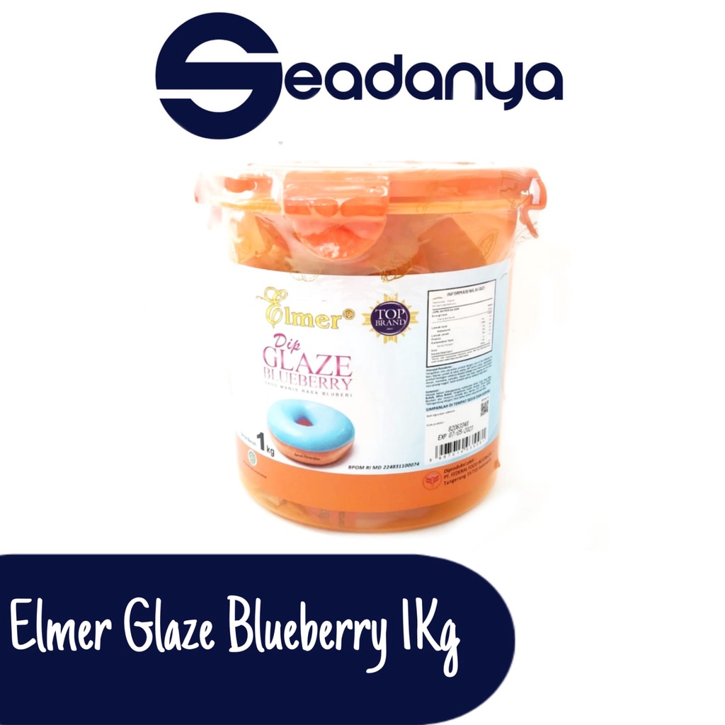 

ELMER GLAZE BLUEBERRY KEMASAN 1KG