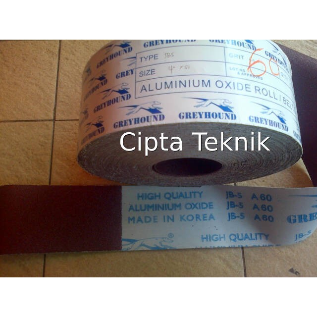 Amplas roll Greyhound grit 60 METERAN