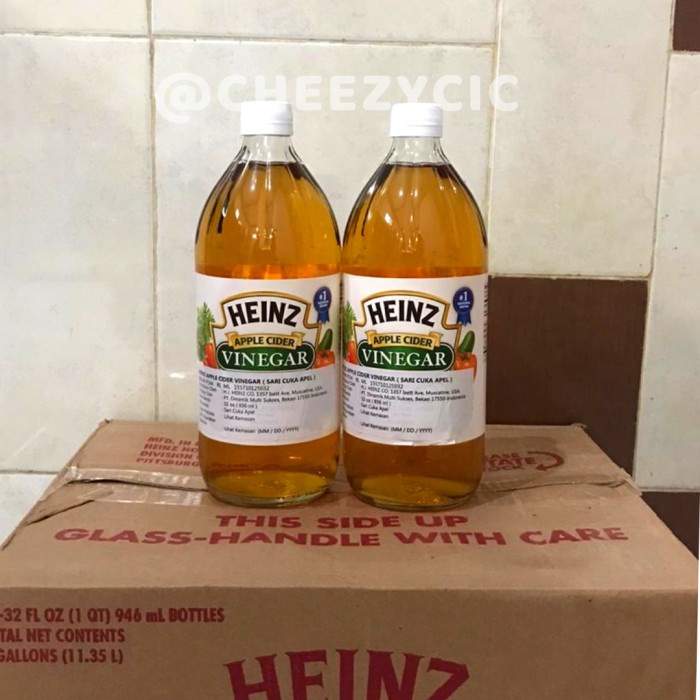 

Jual Heinz Apple Cider Vinegar - Cuka Apel Heinz 896 Ml
