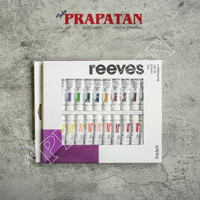 

Terbaru! Cat Minyak Reeves / Oil Color Set 24 Warna Terpercaya