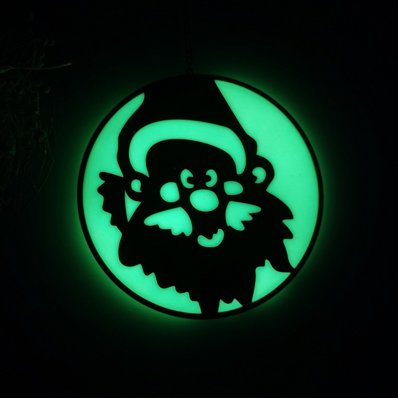 Ornamen Siluet Luminous Untuk Dekorasi Pesta Halloween