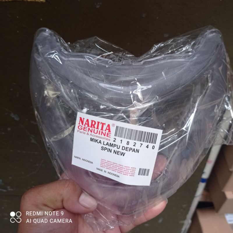 Mika kaca lampu depan Suzuki spin 125 new