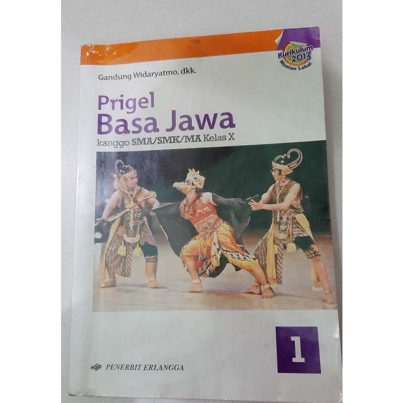 Prigel Bahasa Jawa Erlangga SMA Kelas 10,11,12