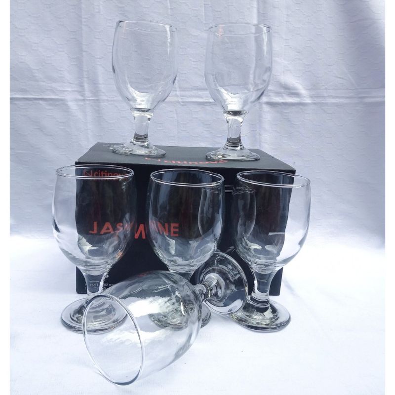 Jual Gelas Kaki Gelas Wine Gelas Gobet Gelas Cafe Shopee Indonesia 3194