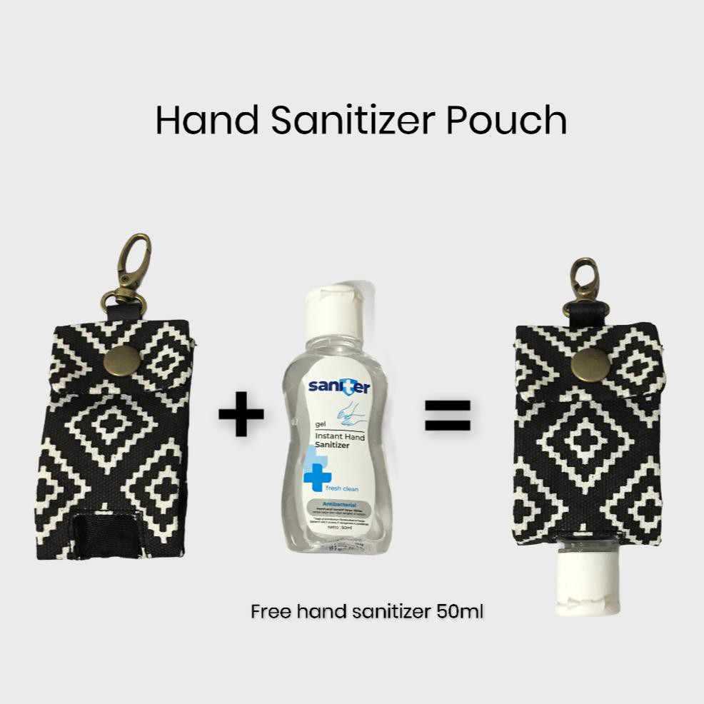 Hand Sanitizer Pouch free Hand Sanitizer 50ml / Wadah Botol Hand Sanitizer 50 ml