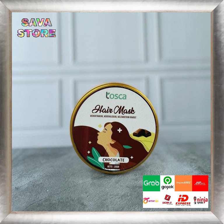 HAIR MASK CREAMBATH ALA SALON TOSCA MASKER RAMBUT PREMIUM 100 gr