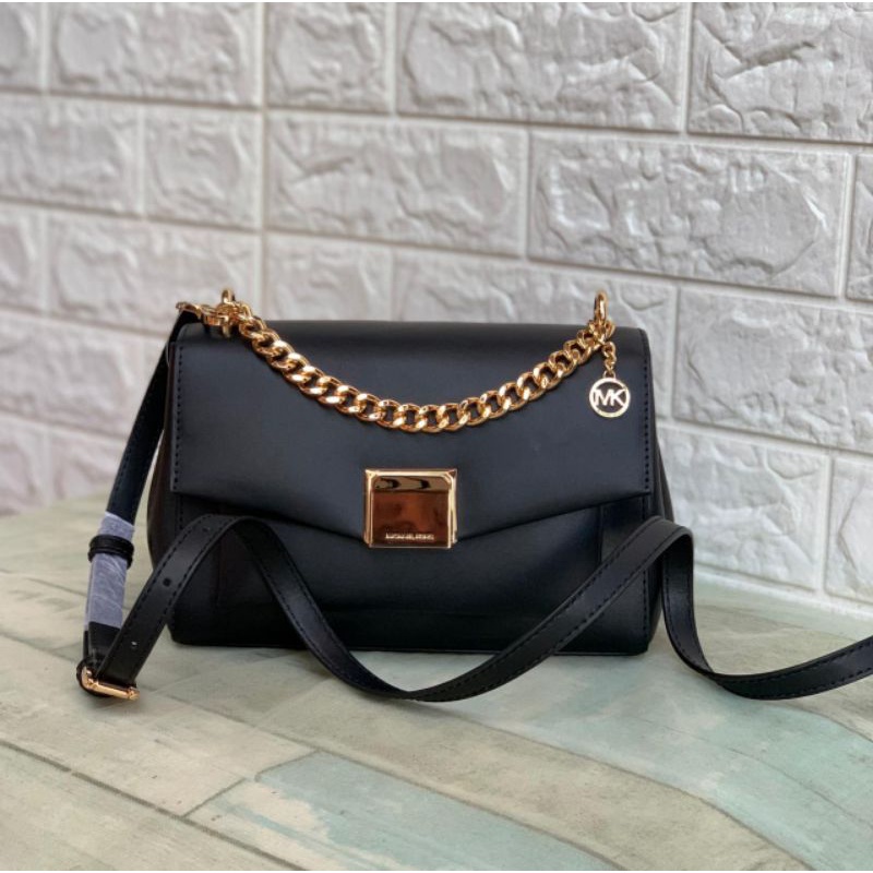Michael Kors Lita Medium Black bag/tas MK ori