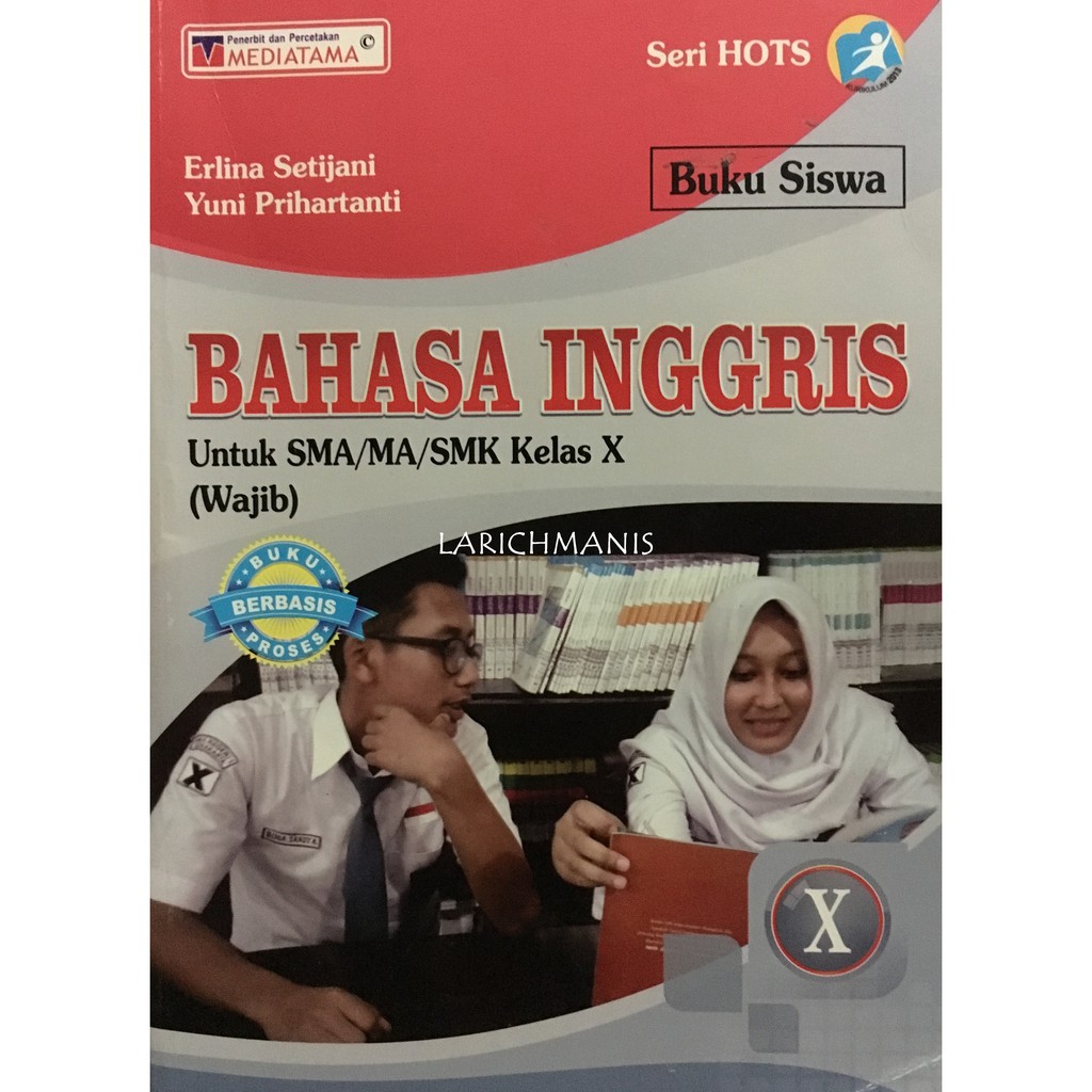 BUKU BAHASA INGGRIS KELAS 10 MEDIATAMA