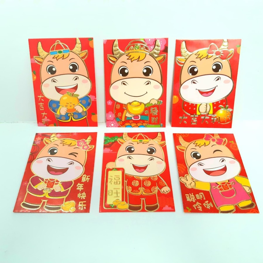 

Angpao Imlek 2021 Shio Kerbau LL0060 Termurah | Angpao Artpaper Tebal