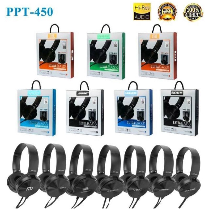 Headset Earphone Bando PPT450