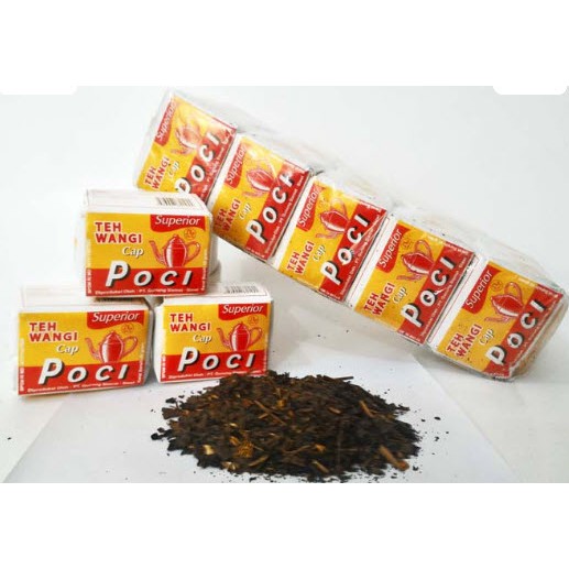 

poci teh serbuk 40gr isi 10