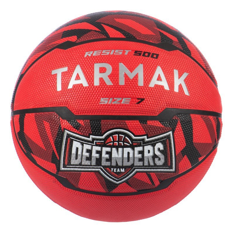 TARMAK BOLA BASKET SIZE 7 STANDAR FIBA RUBBER - BOLA BASKET KARET INDOOR / OUTDOOR RED