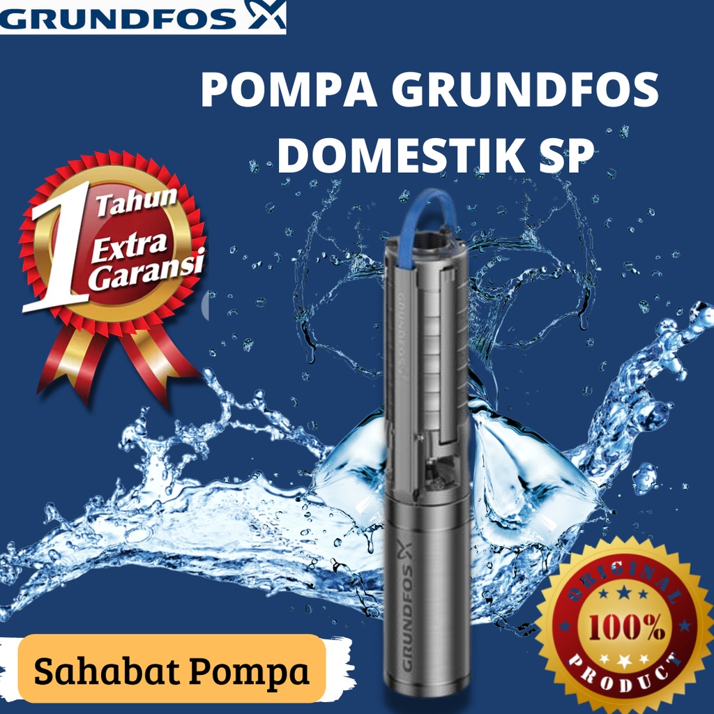 Jual Pompa Grundfos SP 3A-15 Oil Motor | Shopee Indonesia