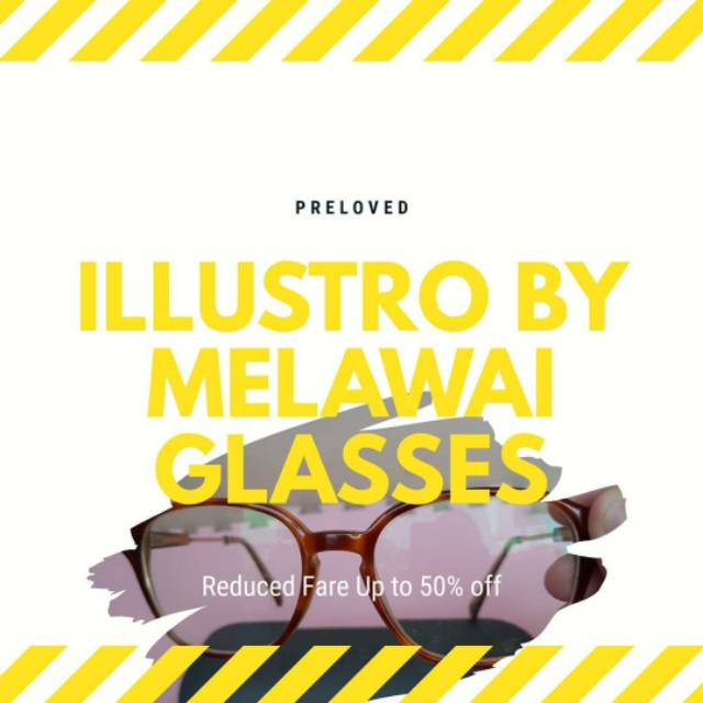 Jual Preloved Kacamata Illustro Prestige By Melawai Original Indonesia Shopee Indonesia