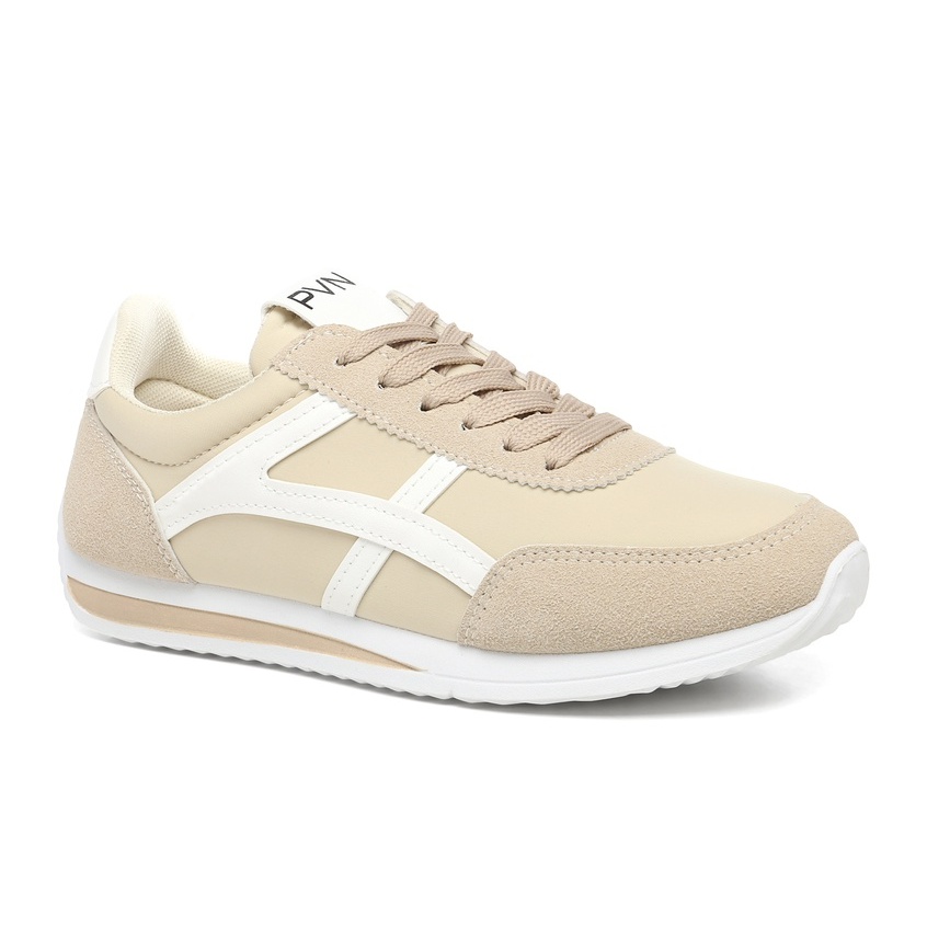 PVN Dosan Sepatu Sneakers Wanita Sport Shoes Cream 360