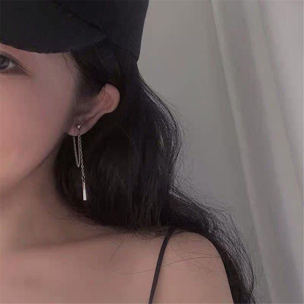 Anting LILY Rantai Perempuan Super Keren Ganteng Tanpa Tindik