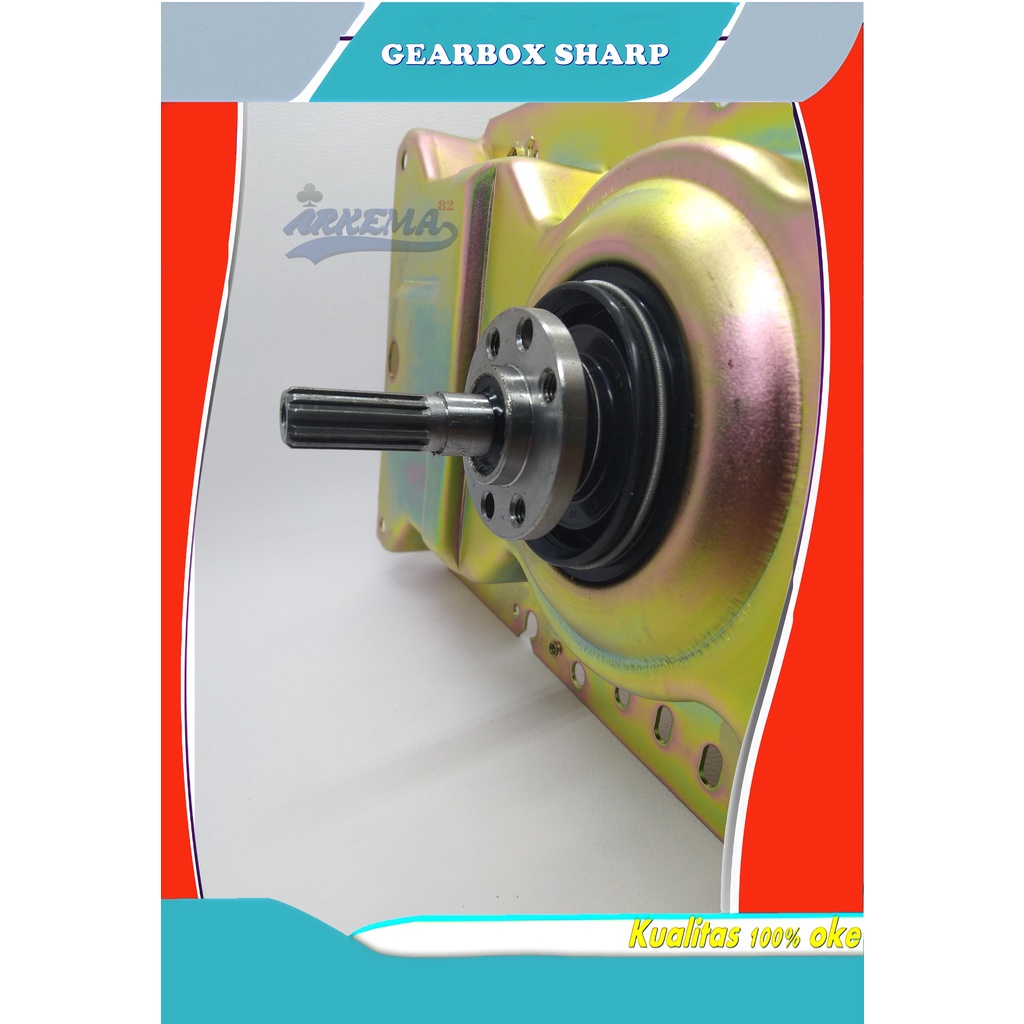 GEAR BOX MESIN CUCI 1 TABUNG TOP LOADING SHARPS GEARBOX