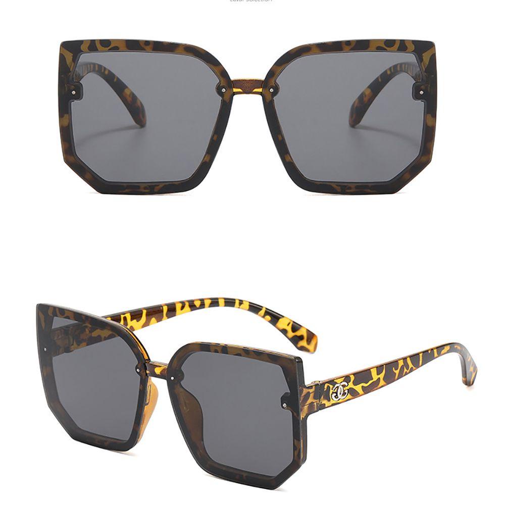 [Elegan] Square Sunglasses Geometrical Glasses Anti Radiasi UV Protection Protection Glasses Pria Wanita Korea Kacamata Anti Radiasi Untuk Wanita Sale Women Glasses