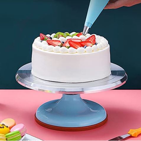 Jual Premium Meja Putar Kue Rotary Cake Lazy Susan Stainless | Shopee ...