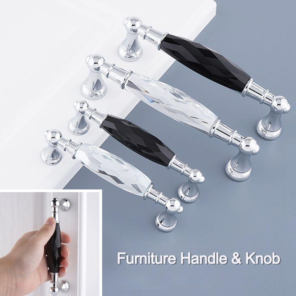 Wonder Crystal Handle Dapur Zinc Alloy Lemari Furniture Hardware Pegangan Lemari