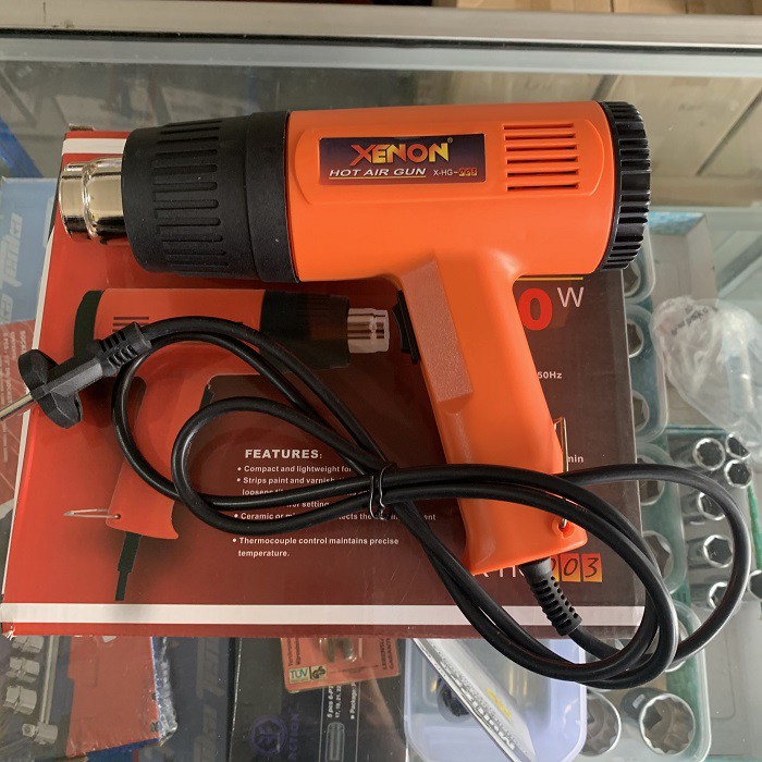 Heat Gun Xenon 1600 Watt - Hot Air Gun - Pistol Pemanas