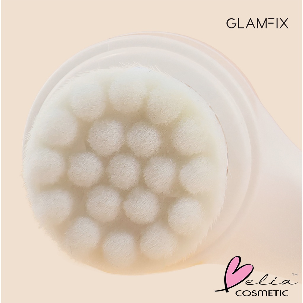 ❤ BELIA ❤ GLAMFIX Facial Cleansing Brush Make Up | GLAM FIX Alat Kecantikan Makeup | ORI