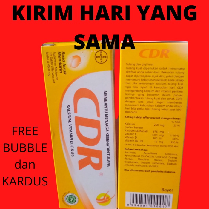 CDR Multivitamin Suplemen Kesehatan Ibu Hamil dan Menyusui Vitamin C Kalsium Dosis Tinggi Toko Masad