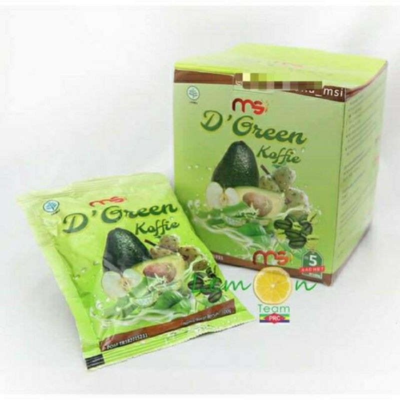 D'GREEN KOHIE MSI ORIGINAL/MENURUNKAN BERAT BADAN/DIET SEHAT