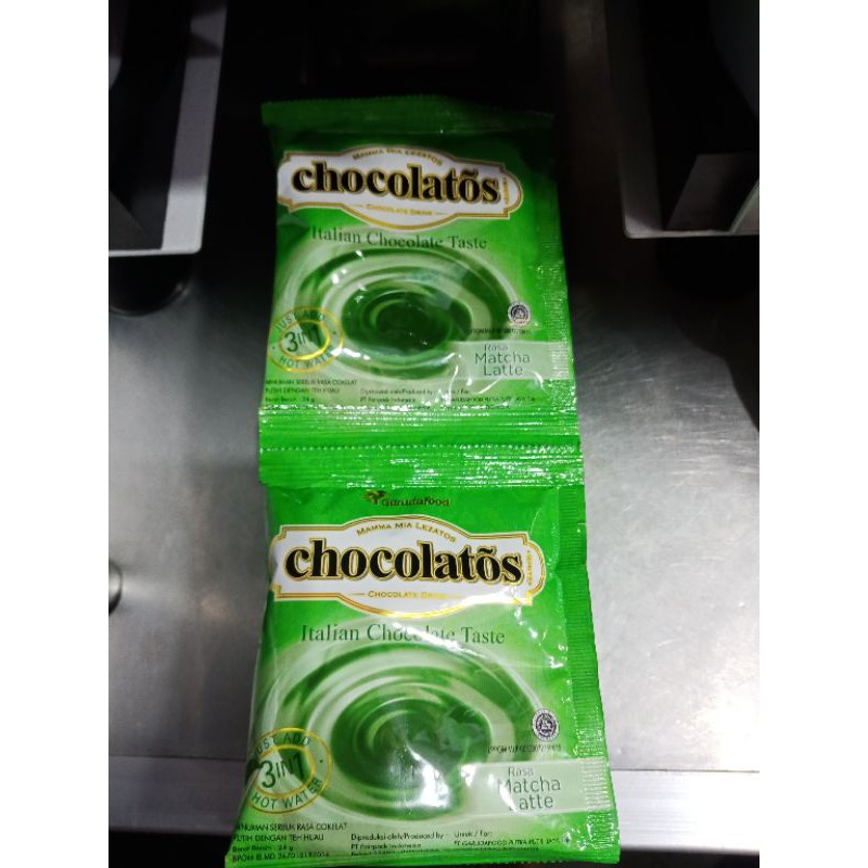 

Chocolatos Matcha Latte 10pcs