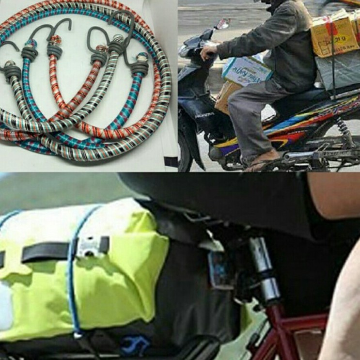 Tali Bagasi Pengikat Barang 1 Meter / Karet Tali Ikat Pengikat Barang