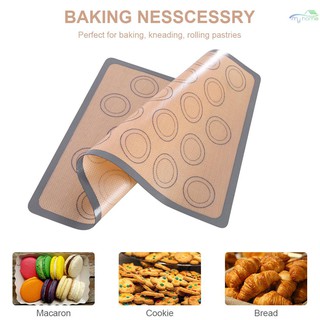 [MH&COD]Reusable Silicone Macaron Baking Mats Half Sheet Liners Non