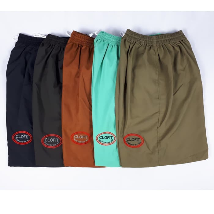 Celana kolor Celana Pendek Katun Kappa Polos -KappaSTD Murah