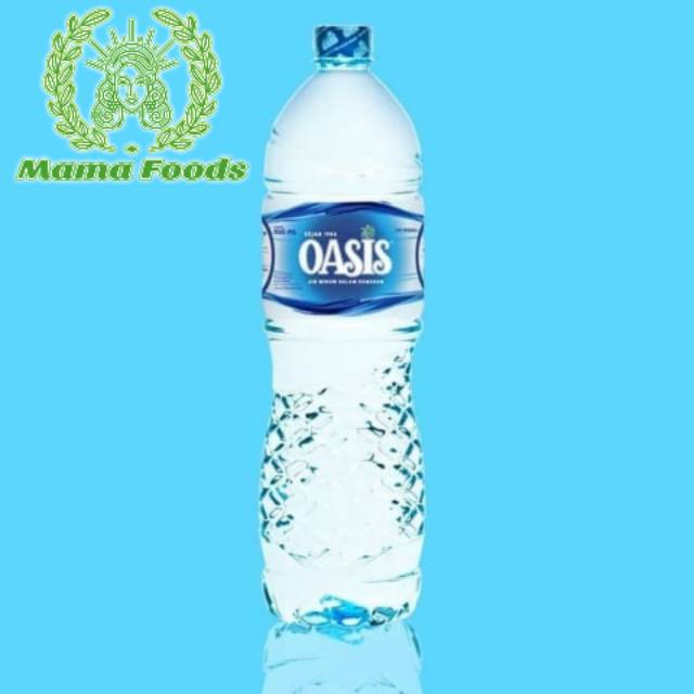 

Air Minum Kemasan OASIS 1500ml Mineral Botol Besar 1Dus Harga Termurah