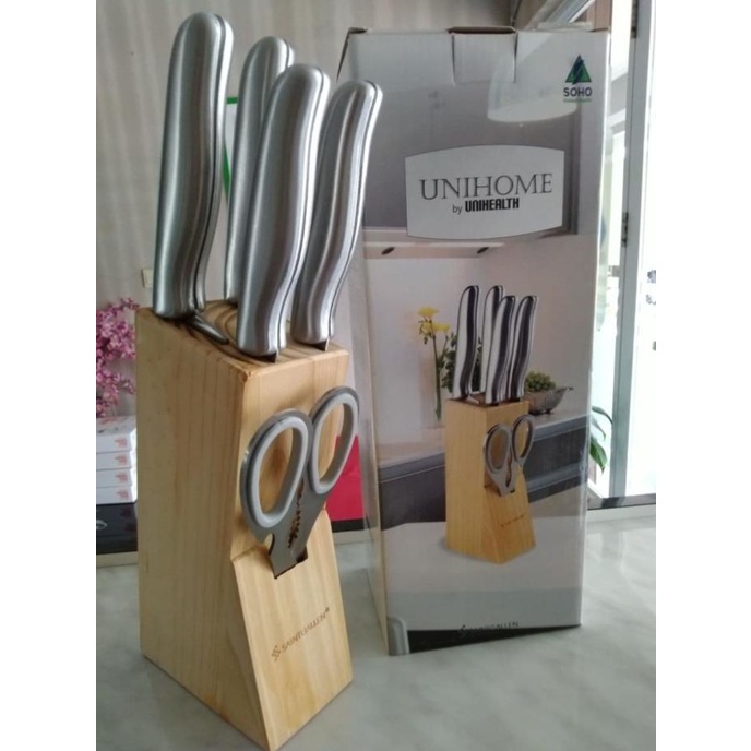 

Pisau Set Stainless Steel Saintgallen Adriabilla