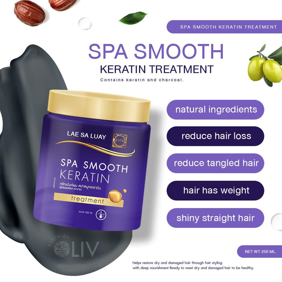𝐑𝐀𝐃𝐘𝐒𝐀 - Lae Sa Luay Hair Spa Keratin 250ml Laesaluay