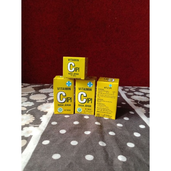 VITAMIN C IPI RASA JERUK ISI 45 TABLET