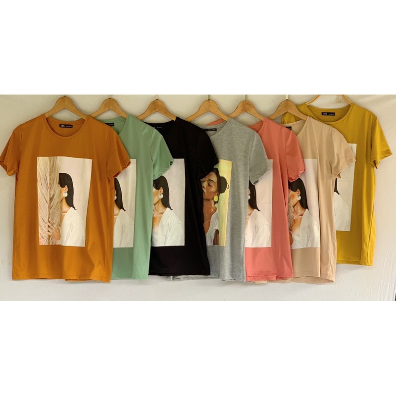 kaos casual / kaos cotton 40s/ kaos murah/ kaos print
