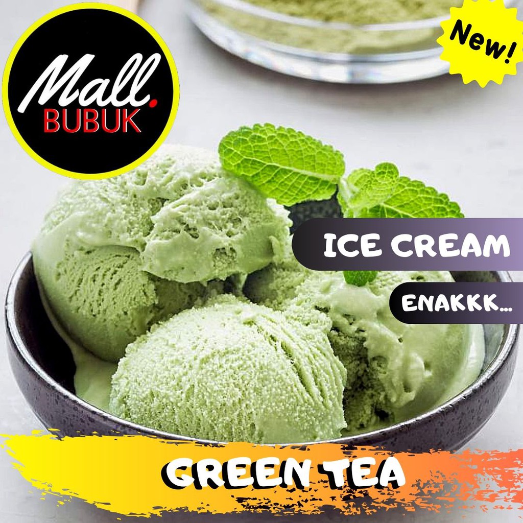 

HARD ICE CREAM rasa Green Tea 1Kg - Bubuk ICE CREAM rasa Green Tea 1Kg