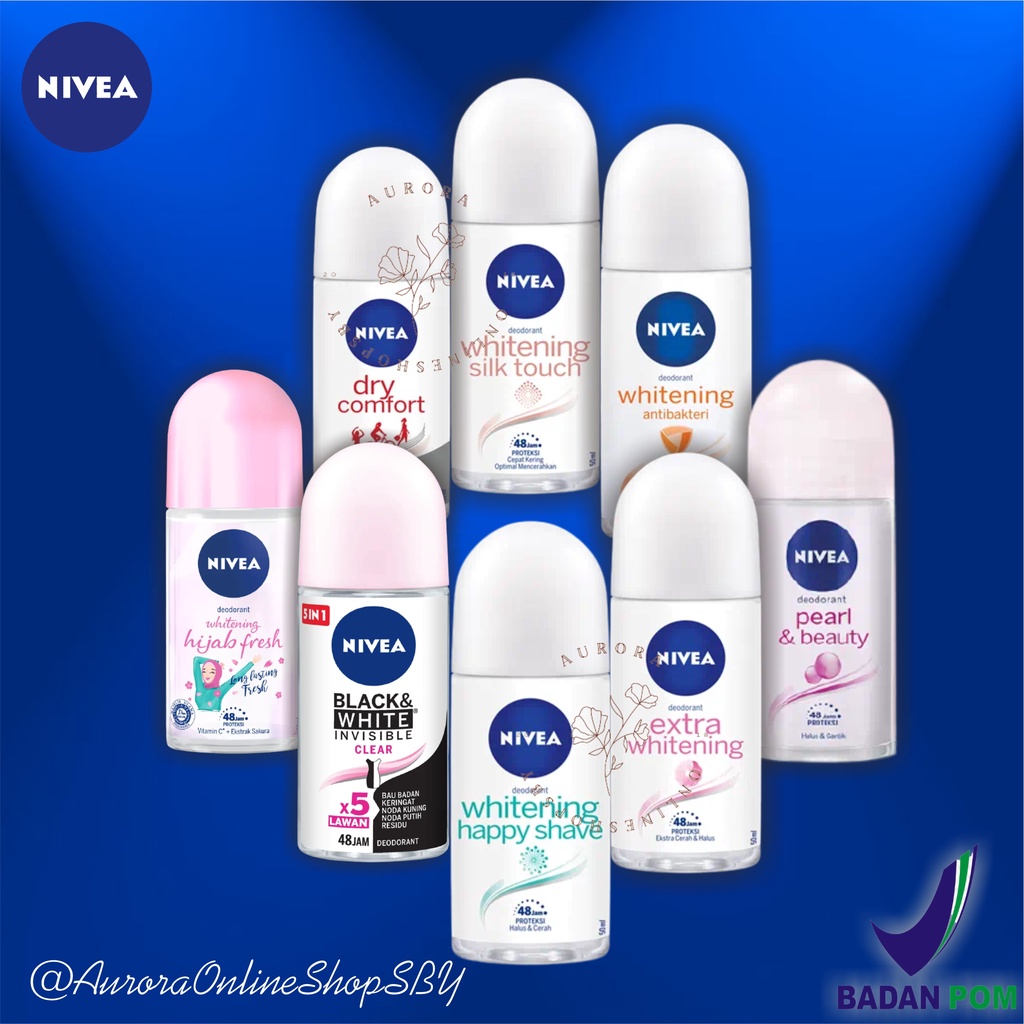 NIVEA Deodorant Roll On - 50ml | Nivea Deodorant | Nivea Roll On