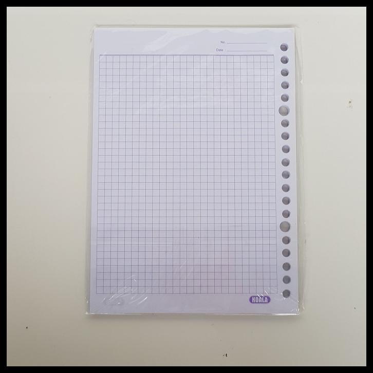 

Isi Loose Leaf Kertas Binder A5 Kotak Koala Isi 50 Lembar