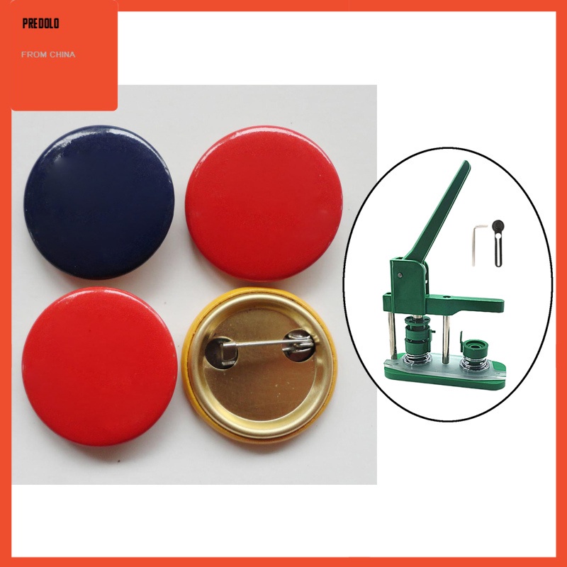 [In Stock] Button Maker Machine Round Badge Press Punch Press Pinback Supplies