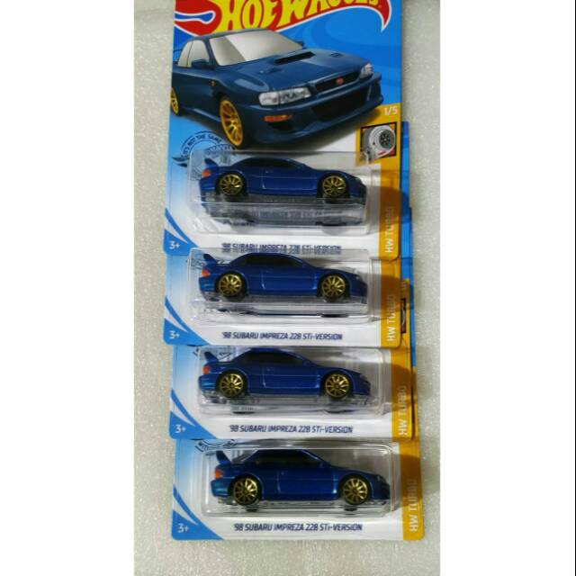 Hotwheels Subaru Impreza 22B STi - Version (Paketan)
