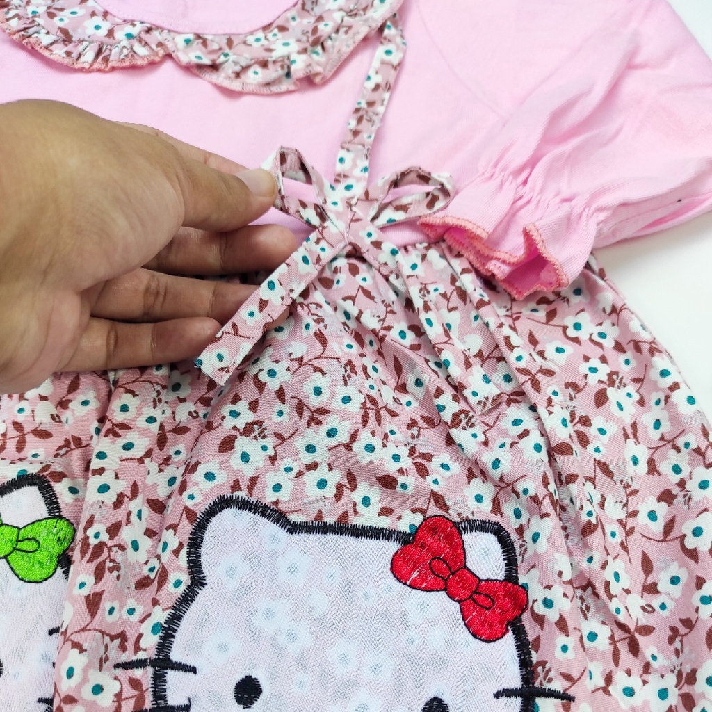 MAFAZABABY Baju Muslim Anak / Bayi Dress Muslim Anak Baju Muslim Bayi Gamis Anak Murah Gamis Anak 6-18 Bulan Murah Bahan Katun Berkualitas SNI-3