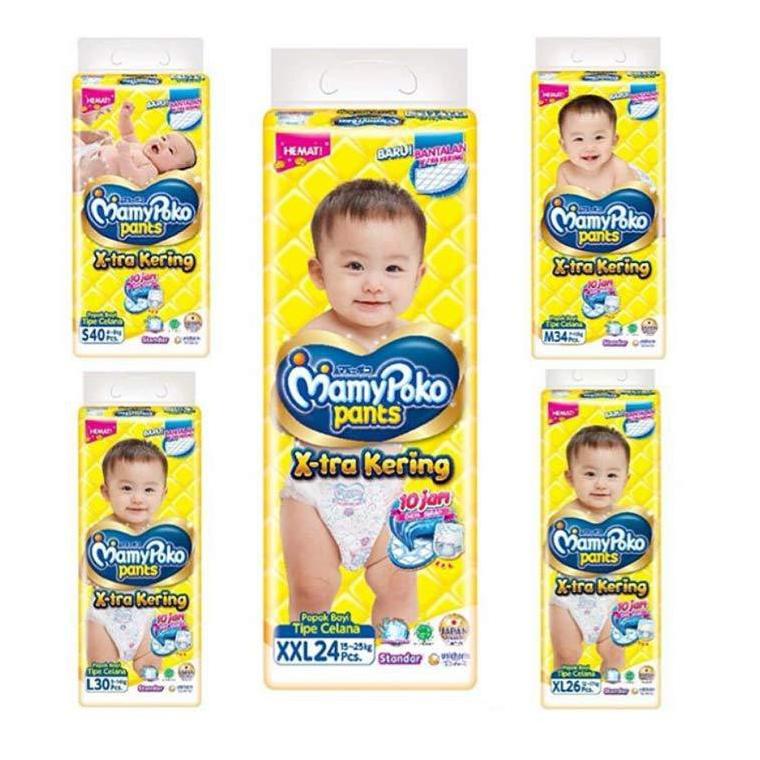Jual [KODE BARANG C4810] Pempers Popok Anak Mamy Poko Pants Extra