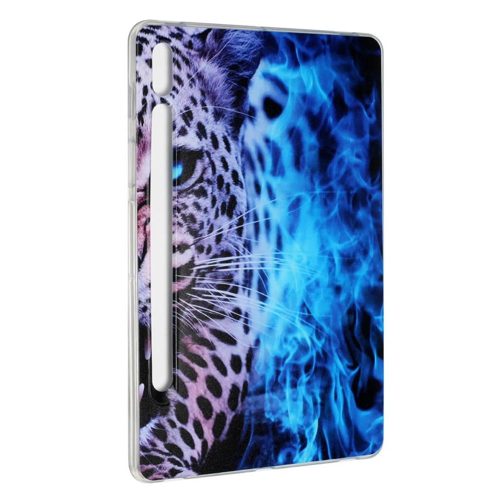 For Samsung Galaxy Tab S7 FE S8 Plus S8+ S7+ 12.4&quot; SM-X800 SM-X806 SM-T730 SM-T733 SM-T736B SM-T970 SM-T976B Fashion Tablet Protection Cover Painted Pattern Soft TPU Case