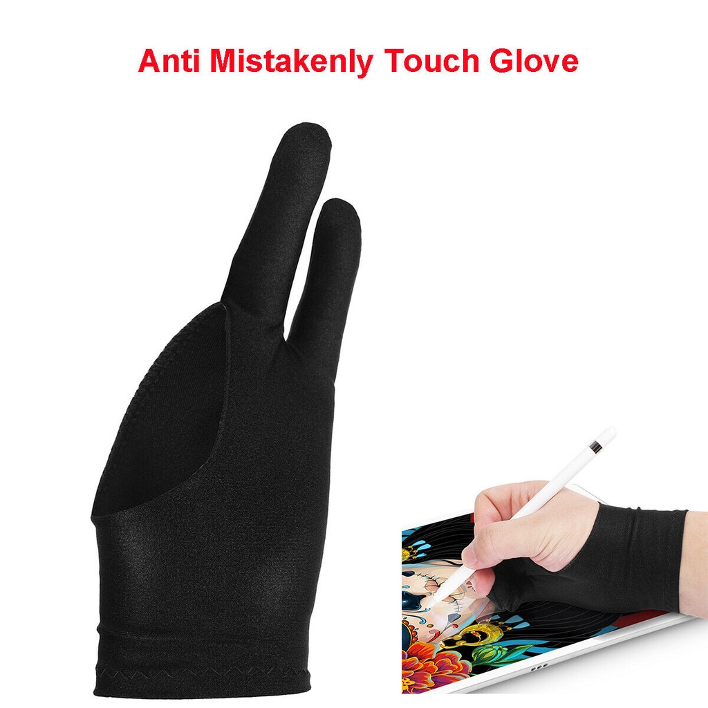 Two Fingers Glove Palm Rejection Touch Screen for Stylus Pen