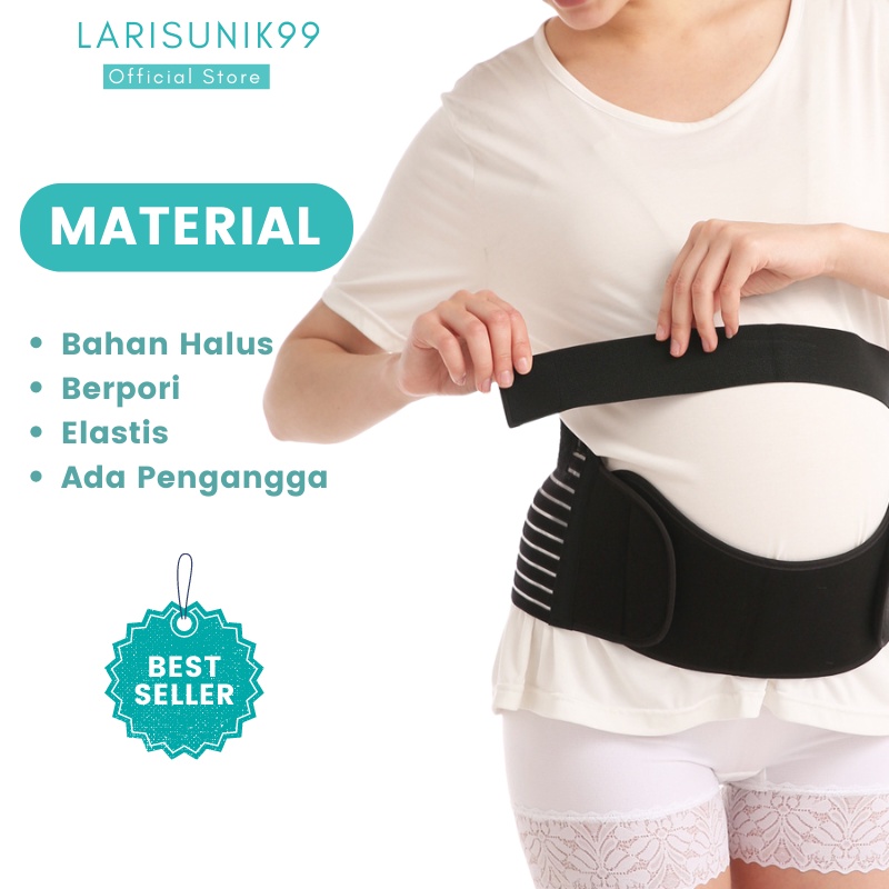 Korset Ibu Hamil Penyangga Perut Hamil Pregnant Band Belt Maternity Back Sabuk Ibu Hamil