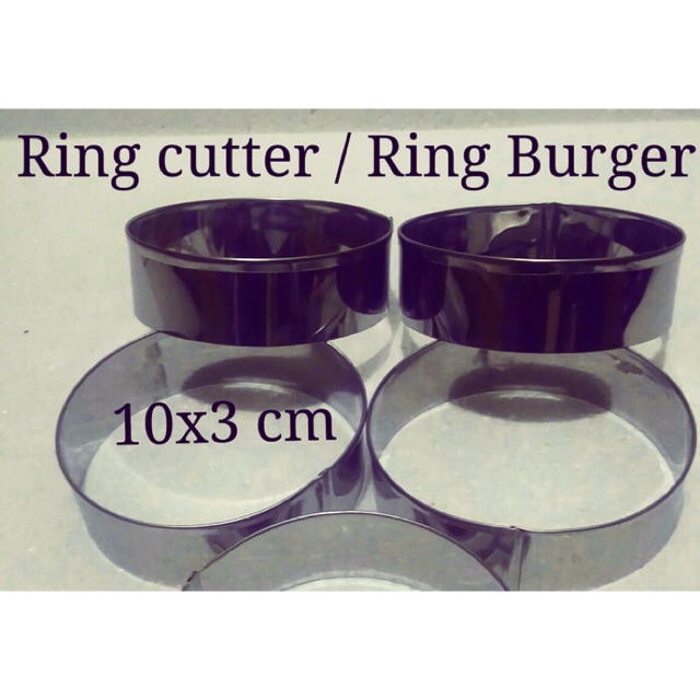 

RING CUTTER/BURGER 10cm