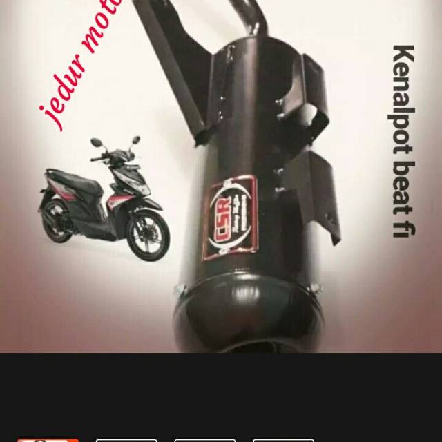 knalpot racing bobokan beat fi