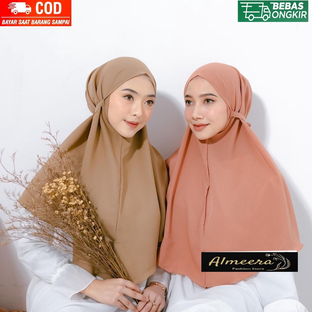 Jilbab Instan Bergo Maryam Tali Diamond Bergo Instan  - Kerudung Wanita /- Kerudung Bergo - Kerudung